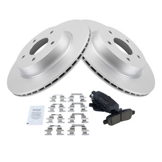 TRQ® - Rear Disc Brake Kit with Ceramic Pads