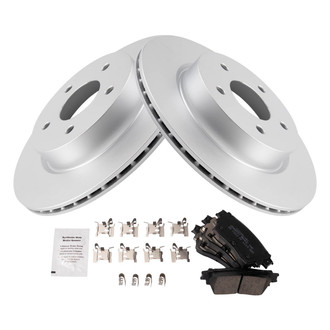 TRQ® - Rear Disc Brake Kit with Ceramic Pads