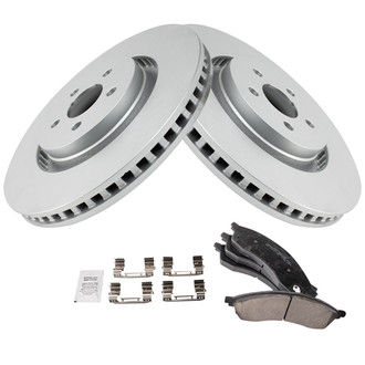 TRQ® - Front Disc Brake Kit with Ceramic Pads