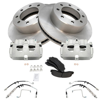 TRQ® - Front Disc Brake Kit with Ceramic Pads