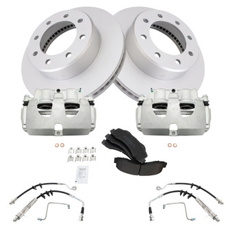 TRQ® - Front Disc Brake Kit with Ceramic Pads