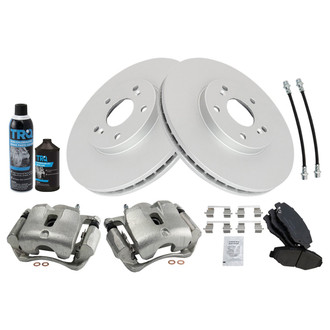 TRQ® - Front Disc Brake Kit with Ceramic Pads
