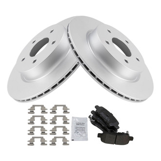 TRQ® - Performance Semi-Metallic Rear Brake Kit