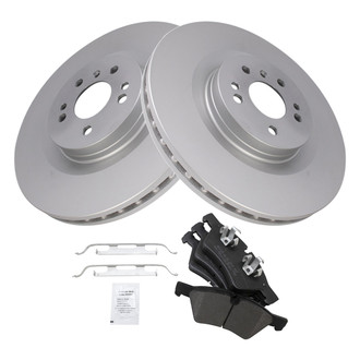 TRQ® - Performance Semi-Metallic Front Brake Kit