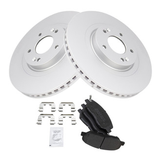 TRQ® - Performance Semi-Metallic Front Brake Kit
