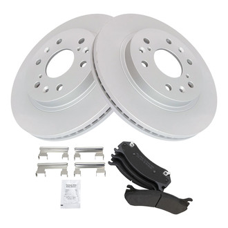 TRQ® - Performance Semi-Metallic Front Brake Kit