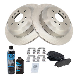 TRQ® - Performance Semi-Metallic Rear Brake Kit