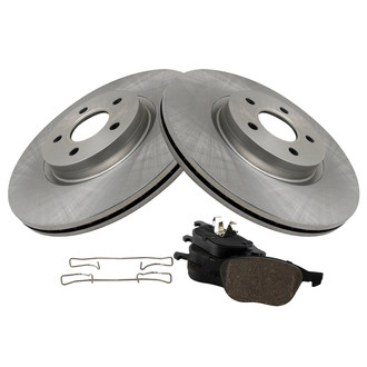 TRQ® - Front Disc Brake Kit with Ceramic Pads