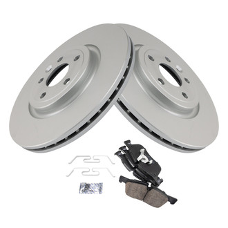 TRQ® - Front Disc Brake Kit with Ceramic Pads