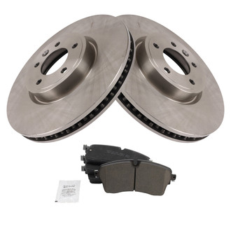 TRQ® - Front Disc Brake Kit with Ceramic Pads