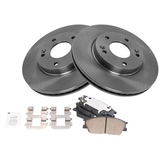 TRQ® - Front Disc Brake Kit with Ceramic Pads