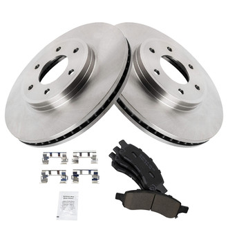 TRQ® - Front Disc Brake Kit with Ceramic Pads