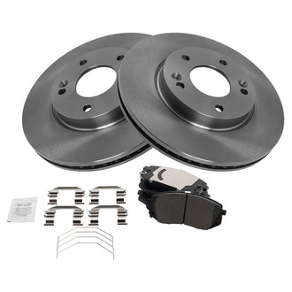 TRQ® - Front Disc Brake Kit with Ceramic Pads