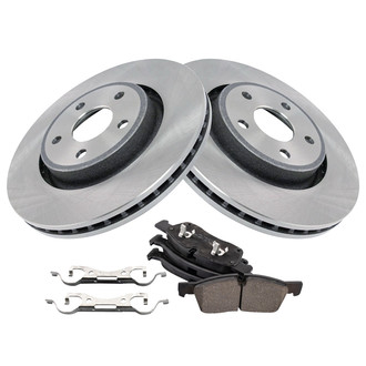 TRQ® - Front Disc Brake Kit with Ceramic Pads