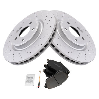 TRQ® - Front Disc Brake Kit with Ceramic Pads