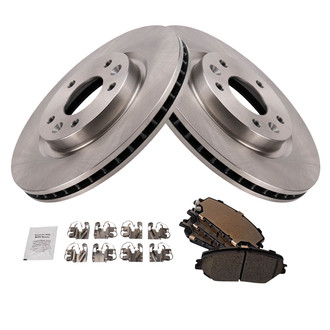 TRQ® - Front Disc Brake Kit with Ceramic Pads