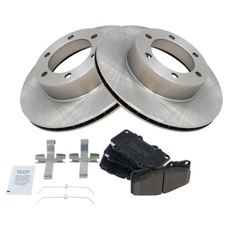 TRQ® - Front Disc Brake Kit with Ceramic Pads