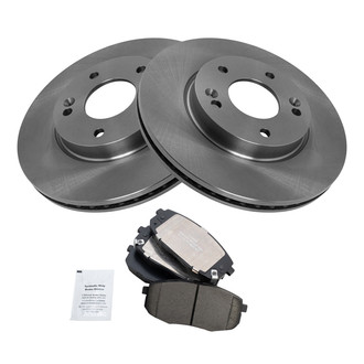 TRQ® - Front Disc Brake Kit with Ceramic Pads