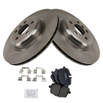 TRQ® - Rear Disc Brake Kit with Ceramic Pads