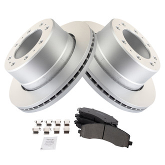 TRQ® - Rear Disc Brake Kit with Ceramic Pads
