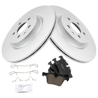 TRQ® - Rear Disc Brake Kit with Ceramic Pads