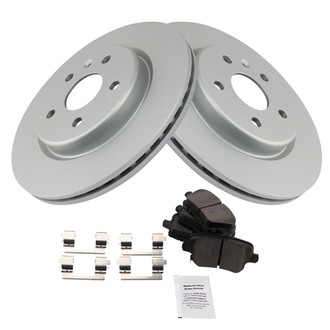 TRQ® - Rear Disc Brake Kit with Ceramic Pads