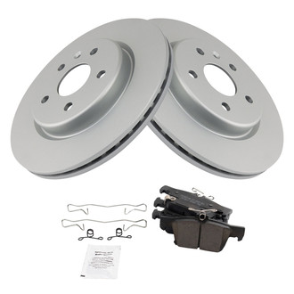 TRQ® - Rear Disc Brake Kit with Ceramic Pads
