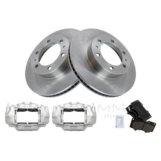TRQ® - Front Disc Brake Kit with Ceramic Pads and Calipers