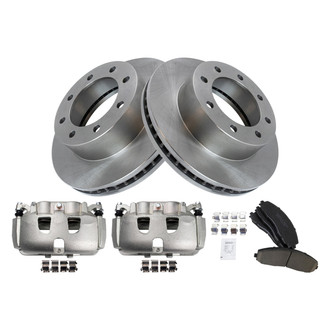 TRQ® - Front Disc Brake Kit with Ceramic Pads and Calipers