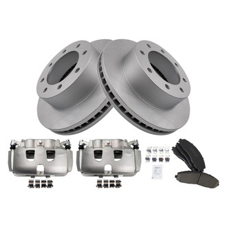 TRQ® - Front Disc Brake Kit with Ceramic Pads and Calipers
