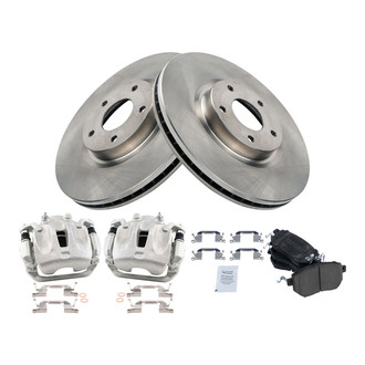 TRQ® - Disc Brake Kit with Ceramic Pads and Calipers