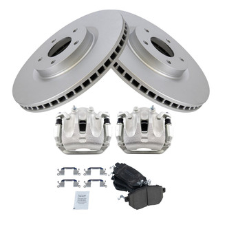 TRQ® - Front Disc Brake Kit with Ceramic Pads and Calipers