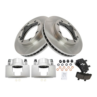 TRQ® - Front Disc Brake Kit with Ceramic Pads and Calipers