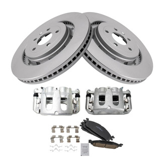 TRQ® - Front Disc Brake Kit with Ceramic Pads and Calipers