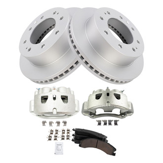 TRQ® - Front Disc Brake Kit with Ceramic Pads and Calipers