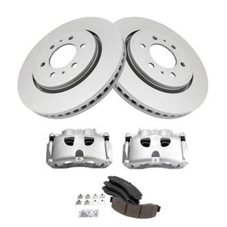 TRQ® - Front Disc Brake Kit with Ceramic Pads and Calipers
