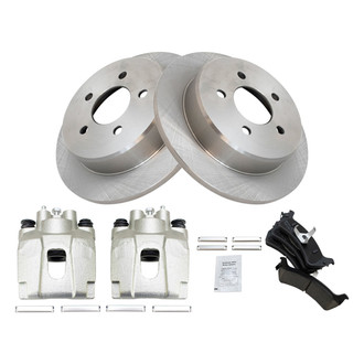 TRQ® - Rear Disc Brake Kit with Ceramic Pads and Calipers
