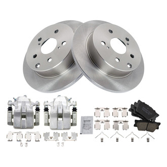 TRQ® - Rear Disc Brake Kit with Ceramic Pads and Calipers