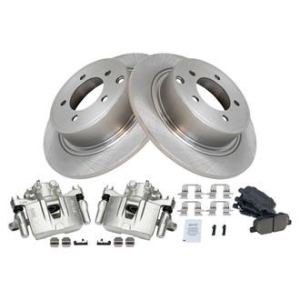 TRQ® - Rear Disc Brake Kit with Ceramic Pads and Calipers