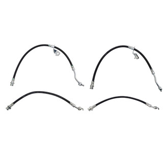 TRQ® - Front and Rear Brake Hydraulic Hose Kit