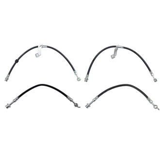 TRQ® - Front and Rear Brake Hydraulic Hose Kit