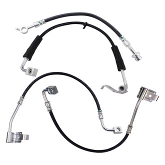 TRQ® - Front and Rear Brake Hydraulic Hose Kit