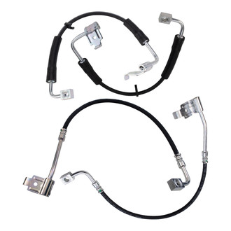 TRQ® - Front and Rear Brake Hydraulic Hose Kit