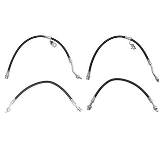 TRQ® - Front and Rear Brake Hydraulic Hose Kit