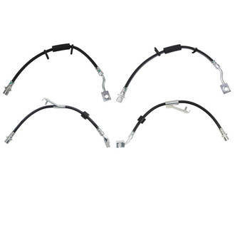 TRQ® - Front and Rear Brake Hydraulic Hose Kit