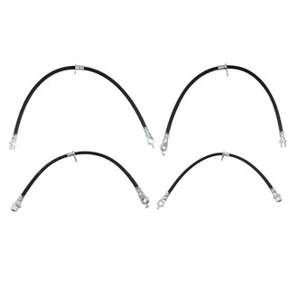 TRQ® - Front and Rear Brake Hydraulic Hose Kit