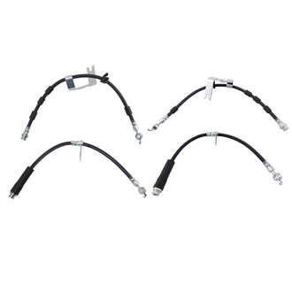 TRQ® - Front and Rear Brake Hydraulic Hose Kit