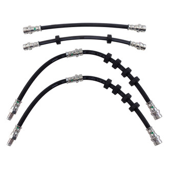 TRQ® - Front and Rear Brake Hydraulic Hose Kit