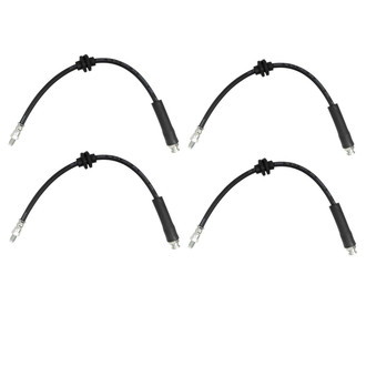 TRQ® - Front and Rear Brake Hydraulic Hose Kit