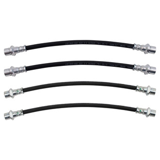 TRQ® - Front and Rear Brake Hydraulic Hose Kit